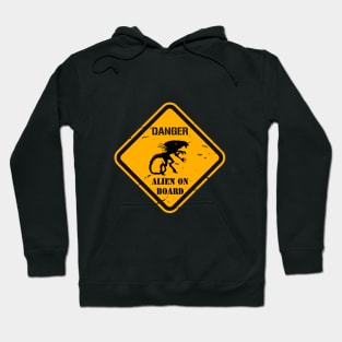 Danger alien Hoodie